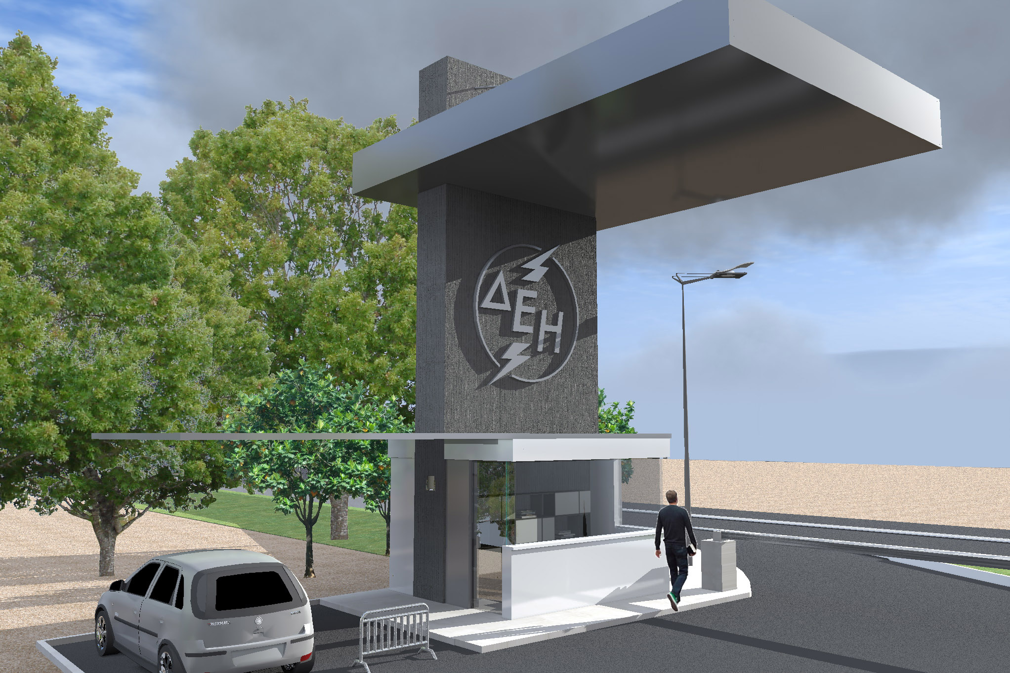 New PPC Entrance Planning in Samos island